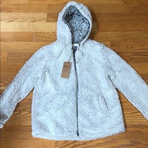 NWT super soft Thread & Supply Teddy Bear Jacket
